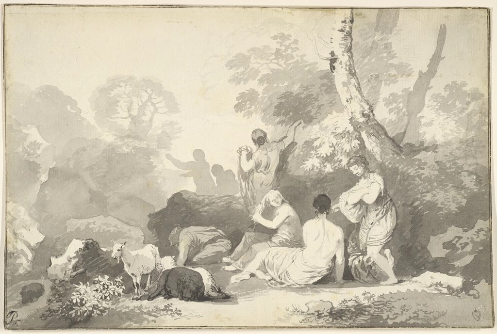 La balneazione delle pastorelle